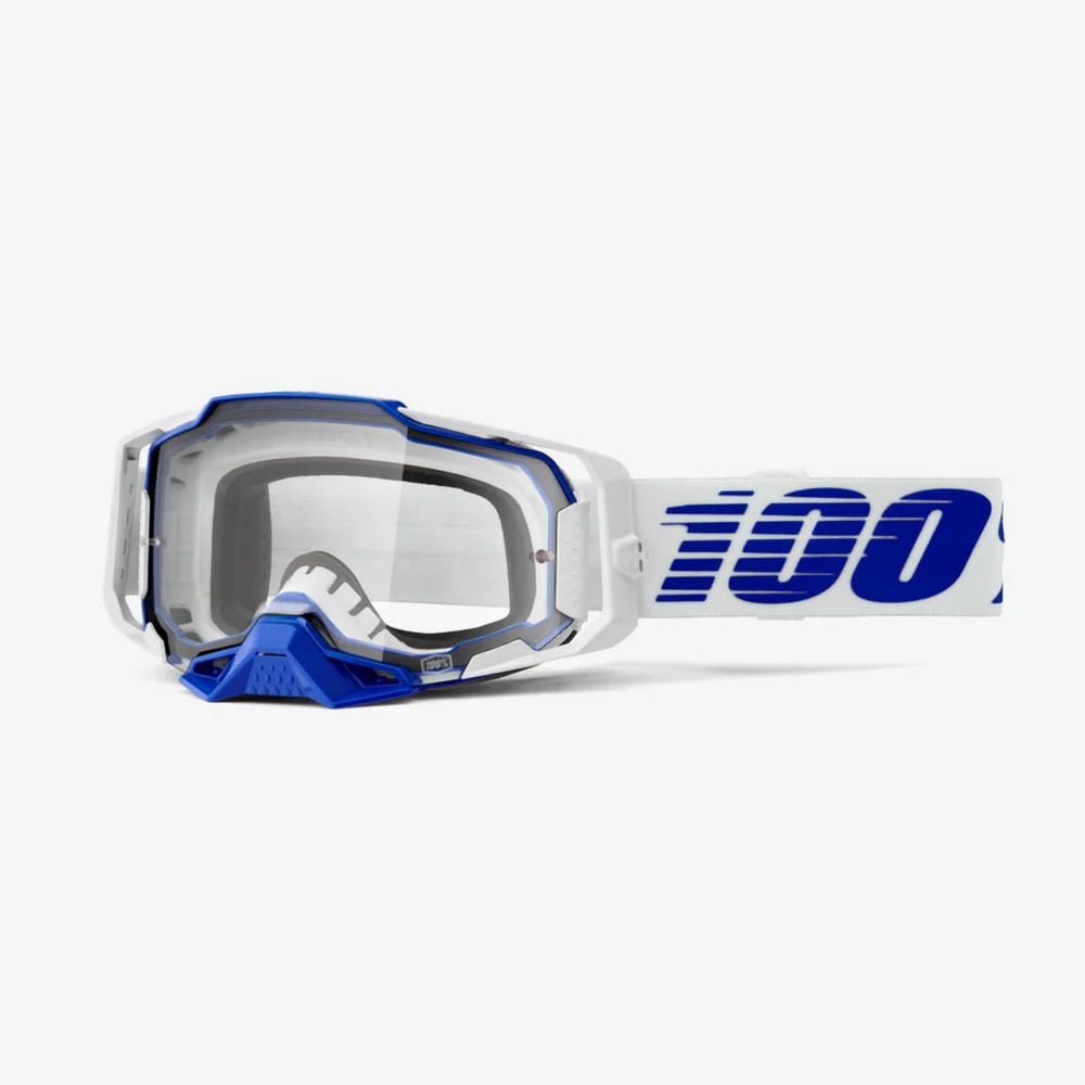 100% Armega Blue - Clear Lens
