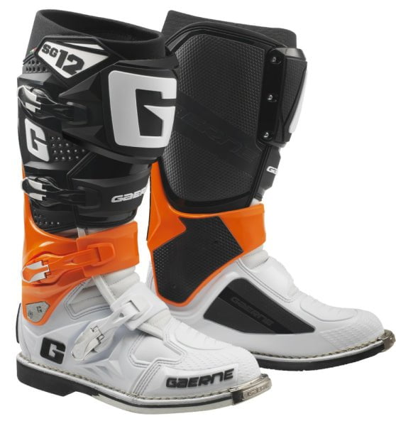 CIZME GAERNE SG12 ORANGE/BLACK/WHITE