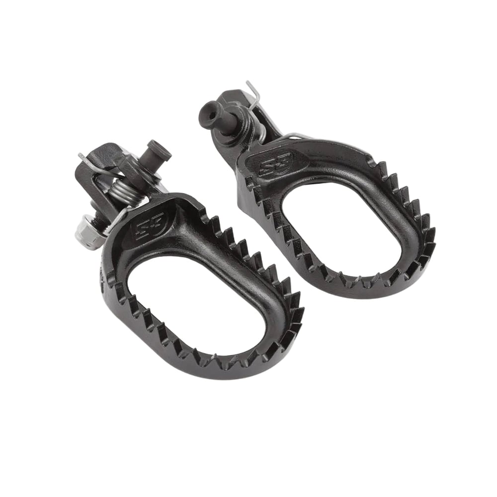 S3 PUNK Steel Footpegs KTM/Husqvarna/GasGas - 8mm Back, 5mm Low
