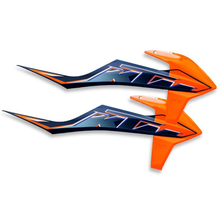 Plastice Laterale Rezervor KTM EXC 2022 cu grafica, Originale