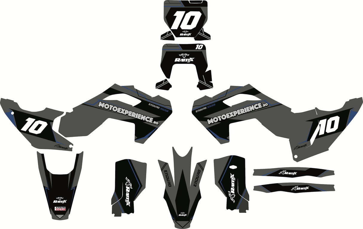 Kit Stickere Personalizate HUSQVARNA 2024 2T / 4T toate modelele