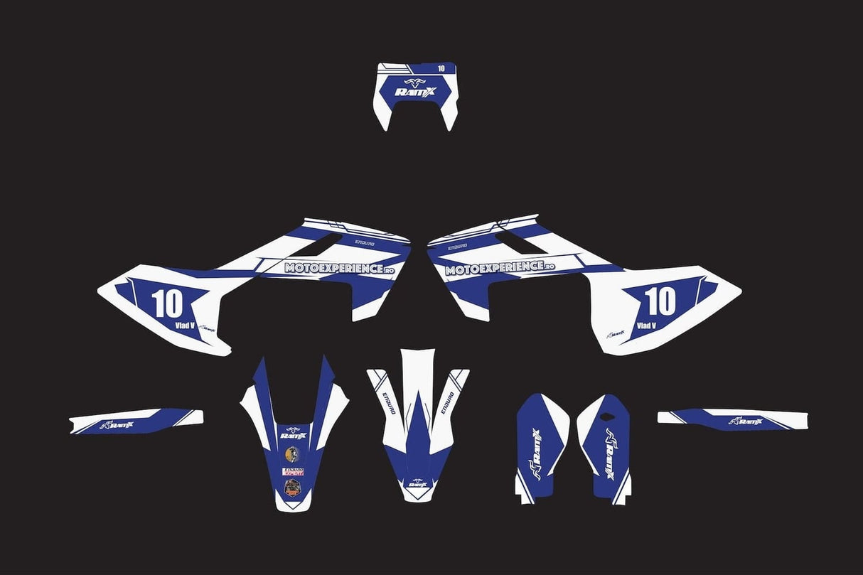 Kit Stickere Personalizate HUSQVARNA 2017-2019 2T / 4T toate modelele