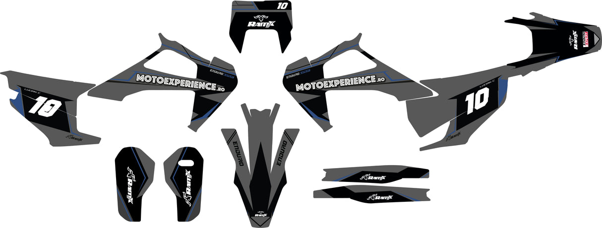 Kit Stickere Personalizate HUSQVARNA 2020-2023 2T / 4T toate modelele