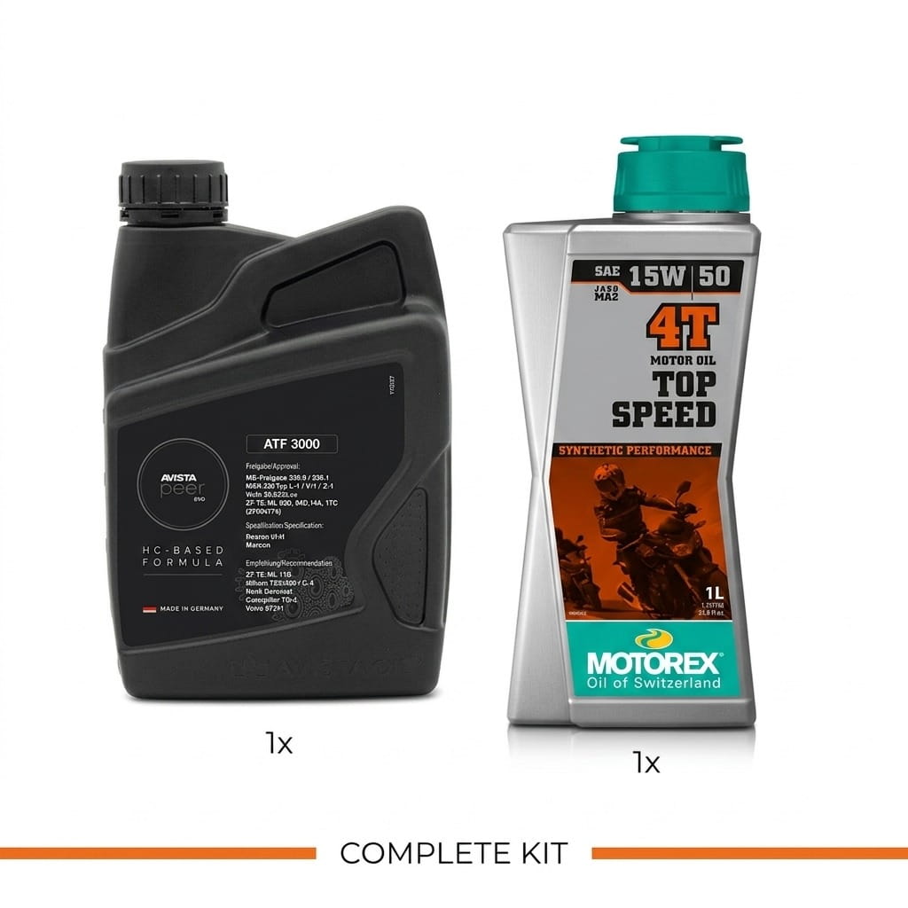 Avista ATF 3000 + Motorex 15W50 1L kit