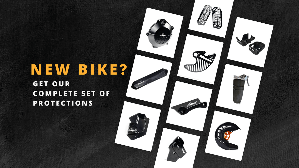 Set Protectii necesare pe o motocicleta noua 2T 2024 TBI KTM/HUSQVARNA/GASGAS