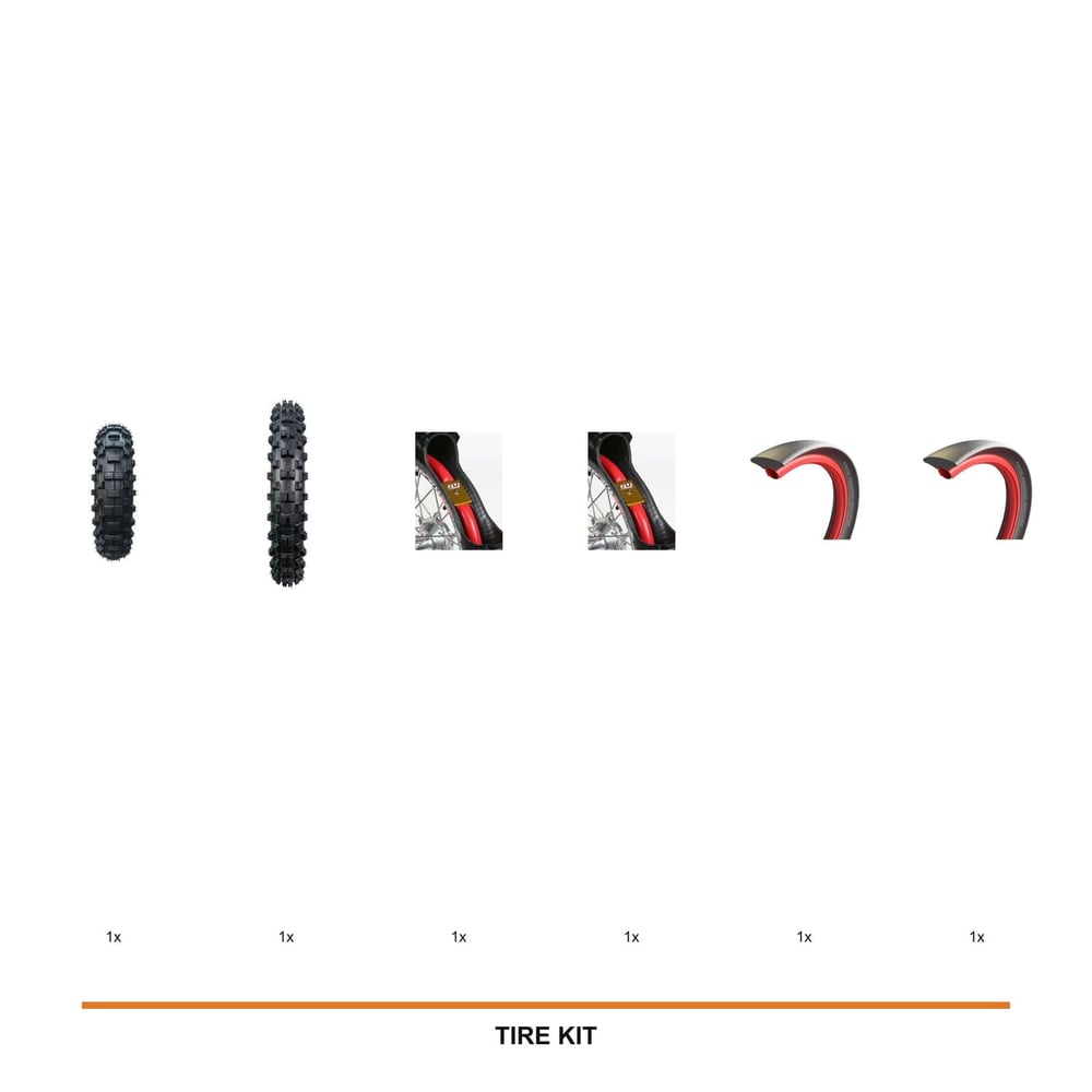 IRON GRIP TRX Extreme Soft Rear + Soft Front + Dual Tubliss + Dual TACS Mousse kit
