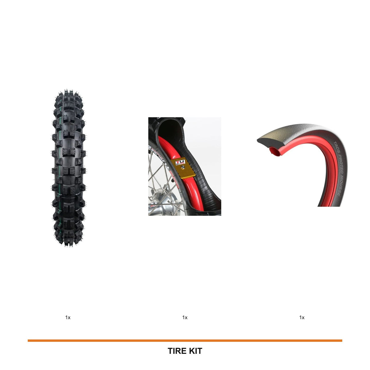IRON GRIP TRX Soft Front + Tubliss 21 + TACS Front Mousse kit