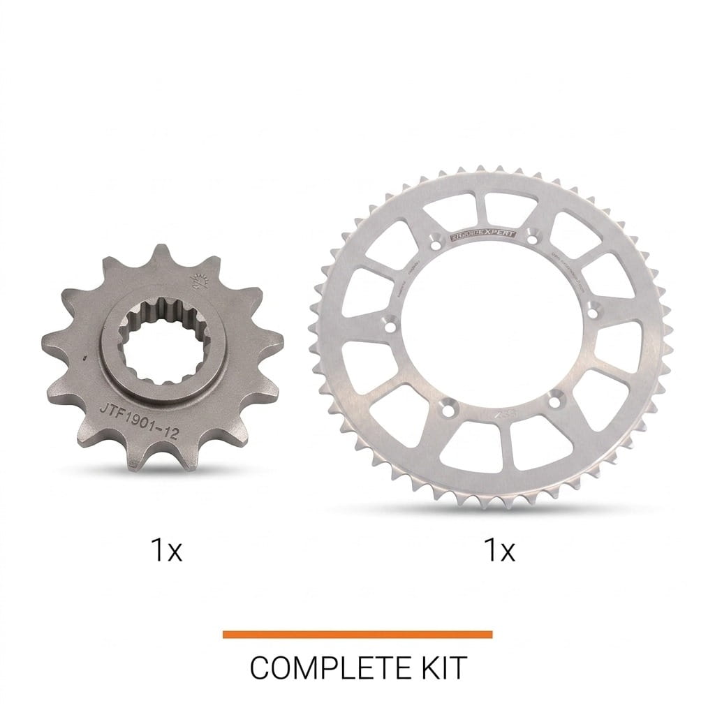 JT 12T + EE 47T Sprockets kit