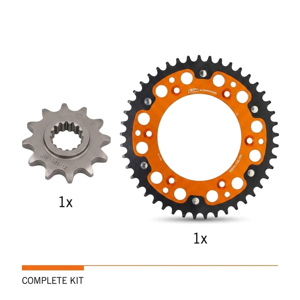 JT 12T + Supersprox 46T Sprockets kit