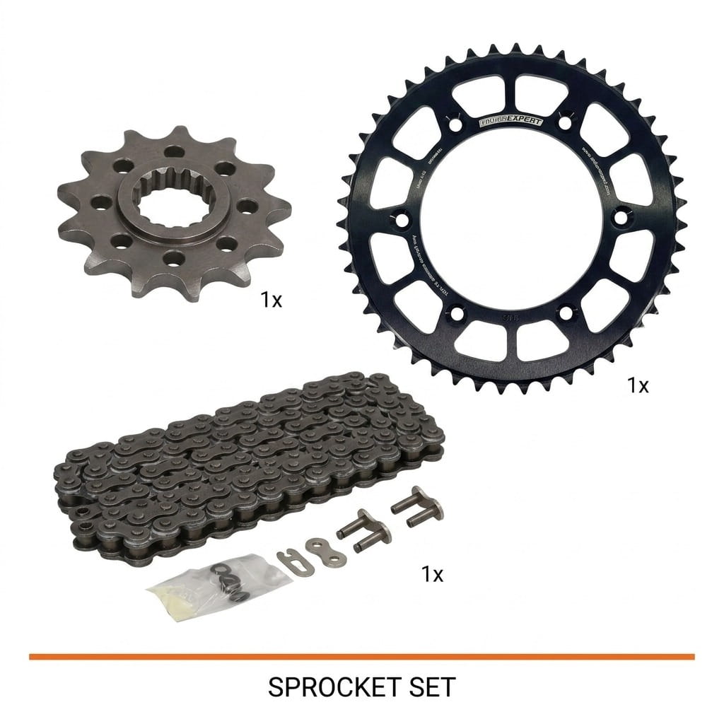 JT 13T + EE 51T + JT 520 Chain kit