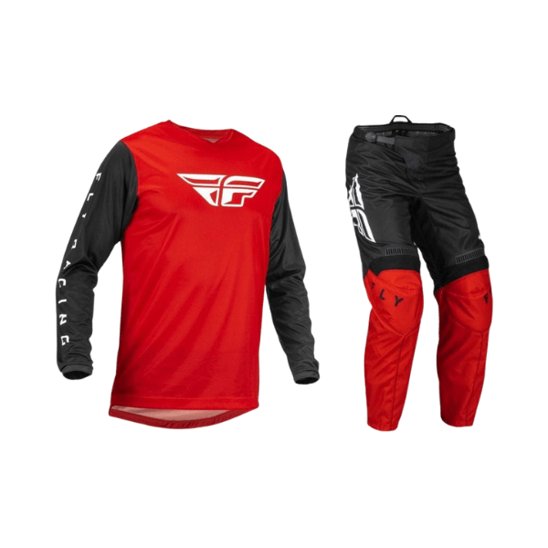 Combo Echipament Fly F-16 Negru/Rosu Enduro/MX