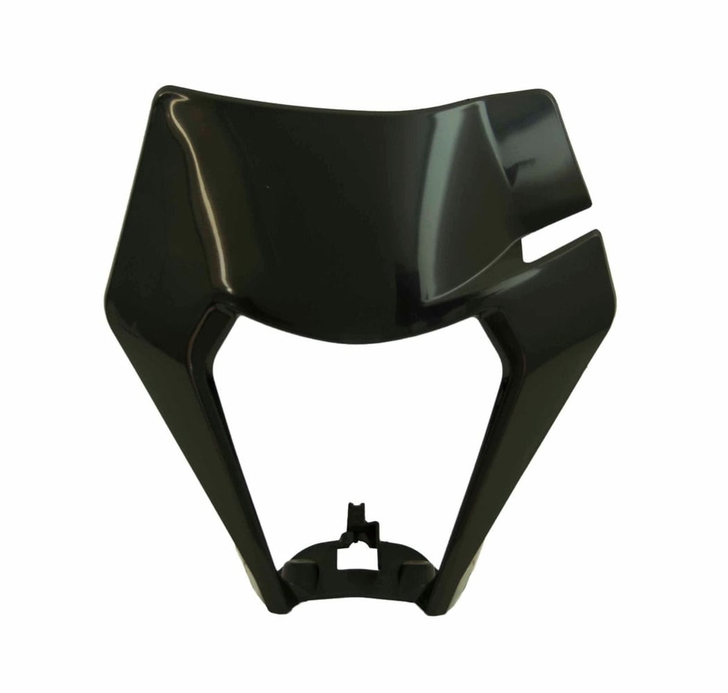 R-Tech Placa Fata Masca Far Negru KTM XC-W/EXC/EXC-F/XCF-W 2019-2023