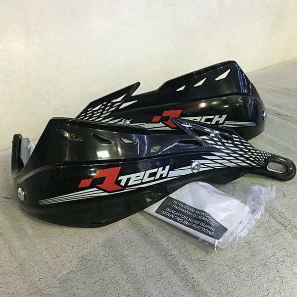 RTech Gladiator Handguard-uri universale pentru ghidon 28mm/22mm Negru