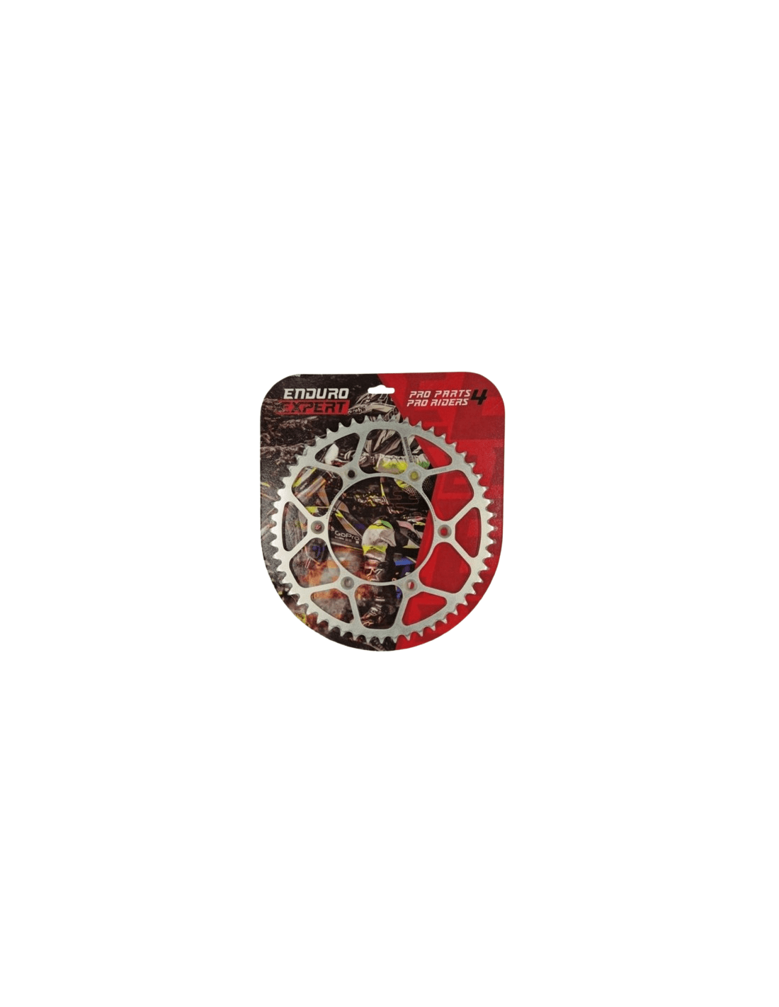 Enduro Expert Rear sprocket 46 Teeth (46T) KTM/Husqvarna/GasGas 1990-2025 520 — Steel Natural
