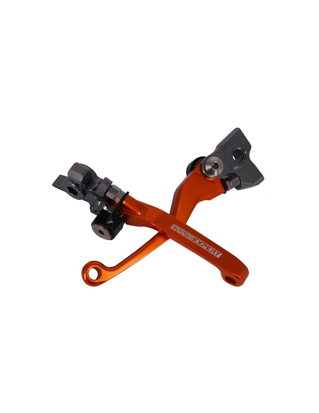 KTM folding lever set for Brembo pump orange Enduro Expert