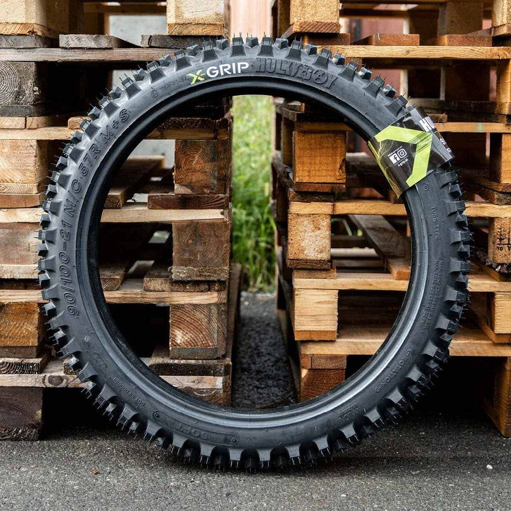 Anvelopa/Cauciuc Fata X-GRIP HULKYBOY (HARD) 90/100-21