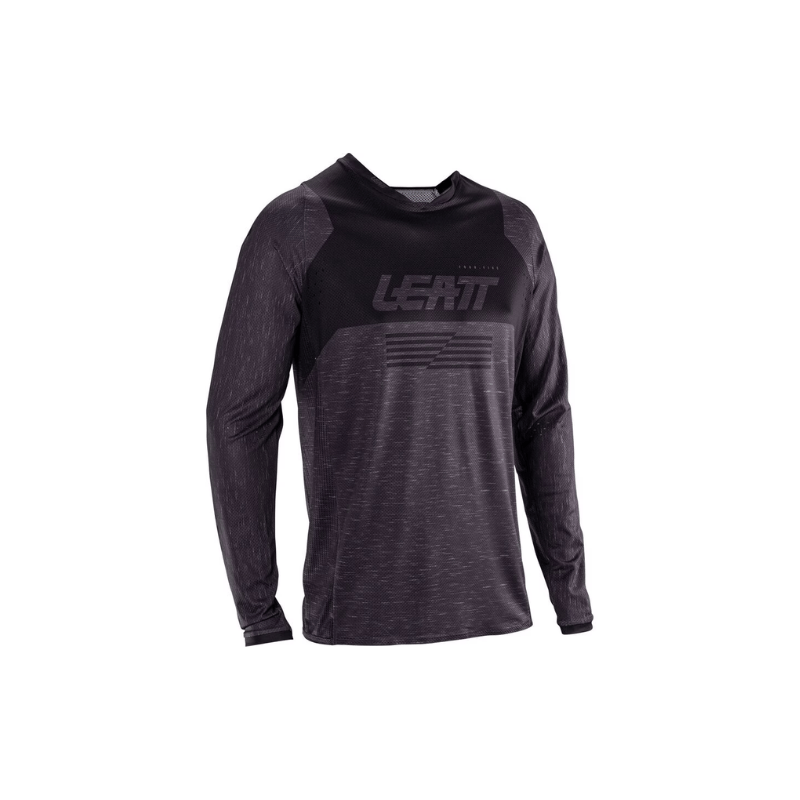 Tricou Moto LEATT 4.5 Lite Stealth Negru/Gri V26