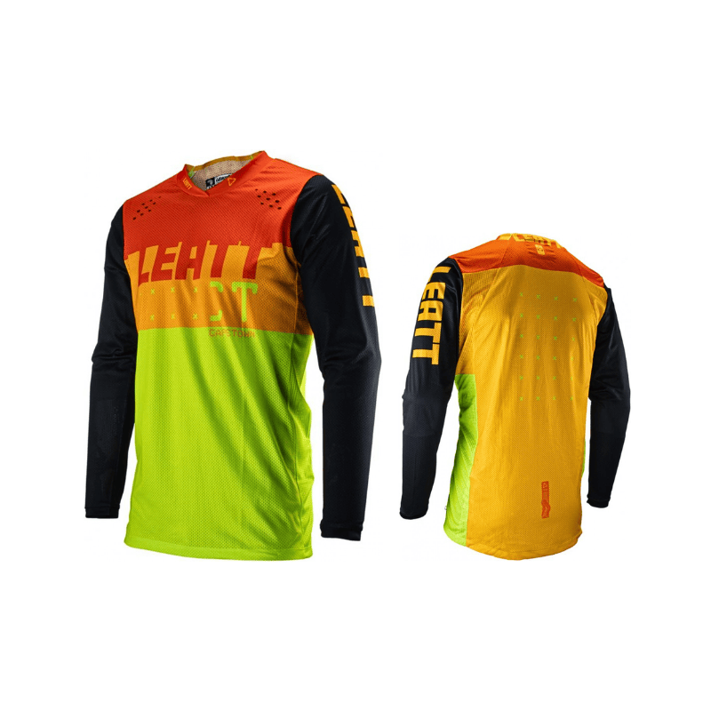 Leatt Jersey/Tricou Moto 4.5 Lite Citrus, marime M