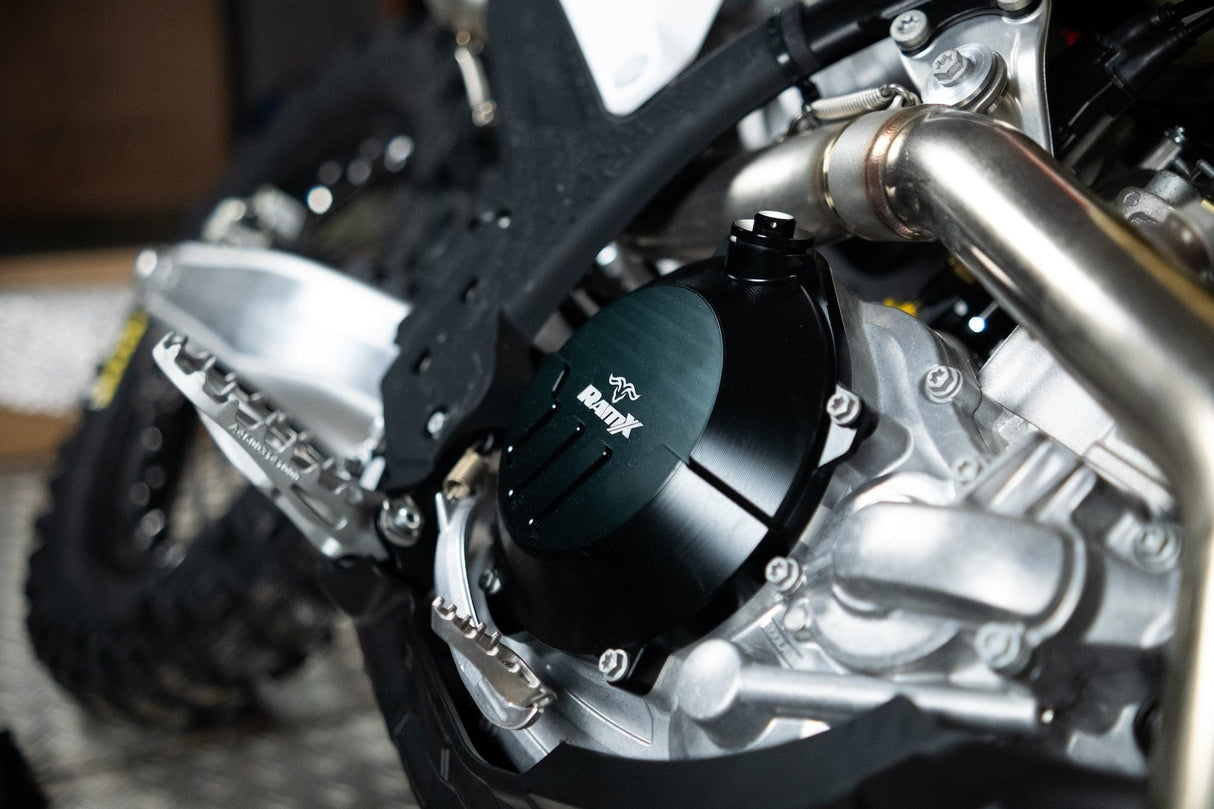 RamX Capac Ambreiaj din Aluminiu Frezat KTM/HUSQVARNA/GASGAS 2024+ 2T / 4T