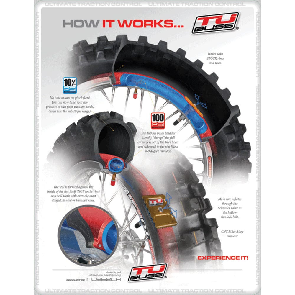 Sistem Tubliss 21'' inch Roata Fata