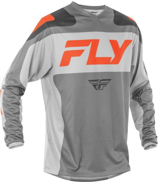 FLY RACING F-16 T-shirt Enduro/Offroad Grey/Orange
