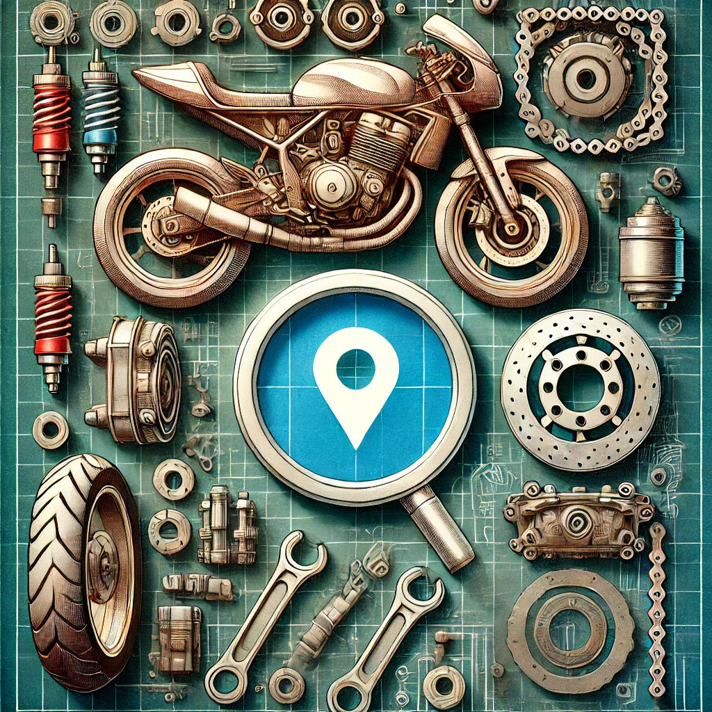 Where can I find Spare Parts for KTM enduro/motocross motorcycles?