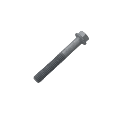 Hexagonal bolt with external hexagon with collar