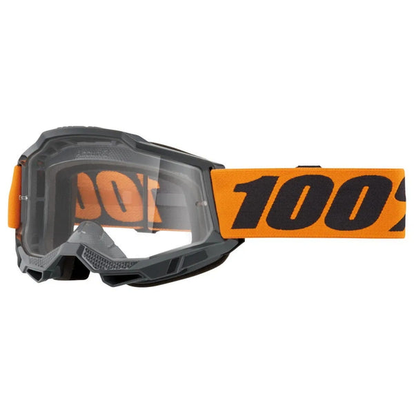 100% ACCURI 2 GOGGLES ORANGE - CLEAR LENS