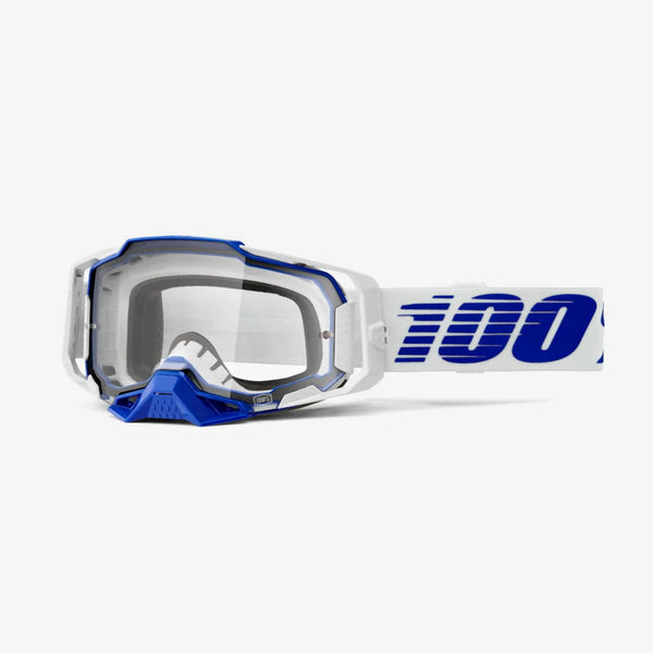 100% Armega Blue - Clear Lens