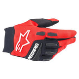 Manusi bicycle ALPINESTARS FREERIDE GLOVES rosu/alb