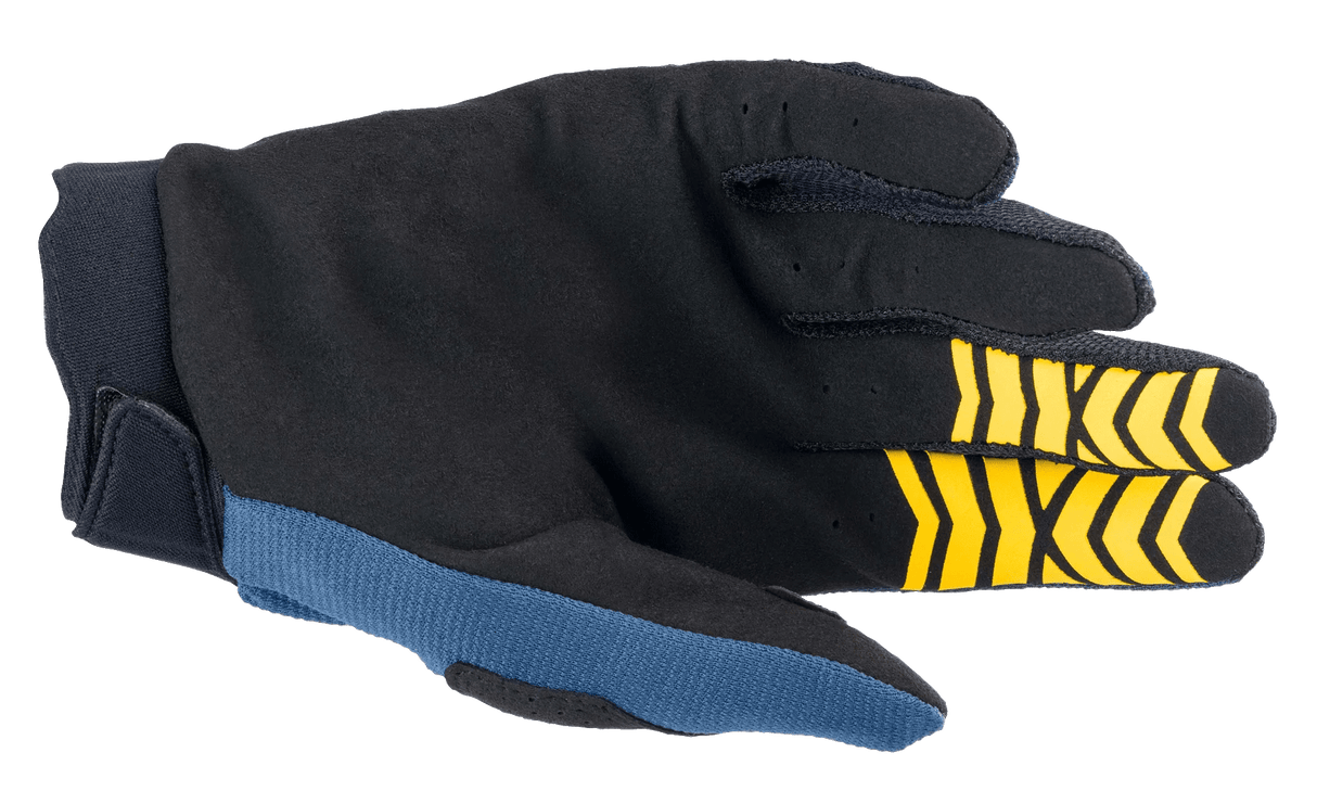 Manusi bicycle ALPINESTARS FREERIDE GLOVES albastru/galben