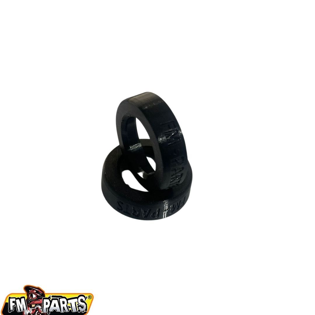 FM Parts Front Wheel Bearing Protections KTM / Husqvarna / GasGas 2024-2026 - Black (2)