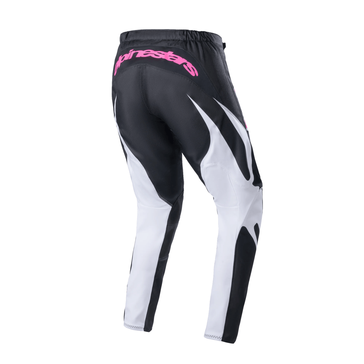 Pantaloni Femei Off road ALPINESTARS MX STELLA FLUID negru/alb/roz