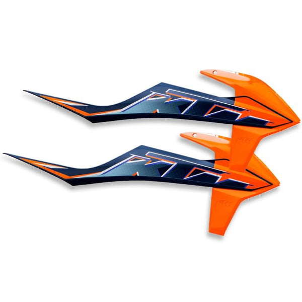 Set Deflectoare Rezervor KTM EXC/XC-W 2022 cu Grafica - 79108054000HDA