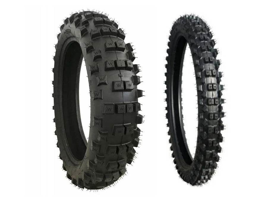 Waygom Tires Set: Front 90/100-21  & Rear 140/80-18