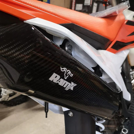 Bundle Front / Rear Pipe Carbon fiber Protections 24-25 KTM/HUSQVARNA/GASGAS