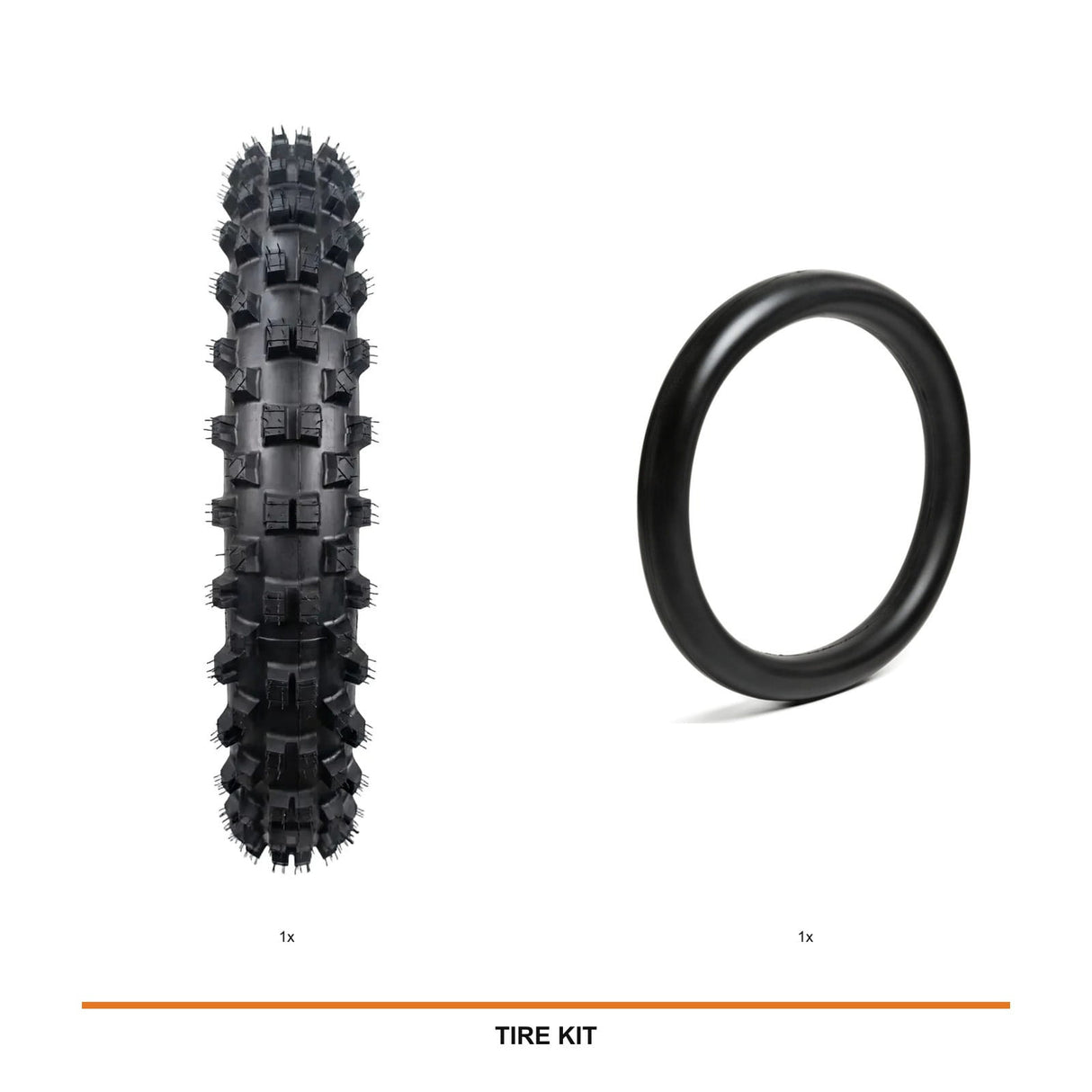 IRON GRIP TRX Medium Front + X-GRIP EV-2 Front Mousse 90/100 kit