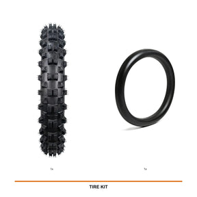 IRON GRIP TRX Medium Front + X-GRIP EV-2 Front Mousse 90/100 kit