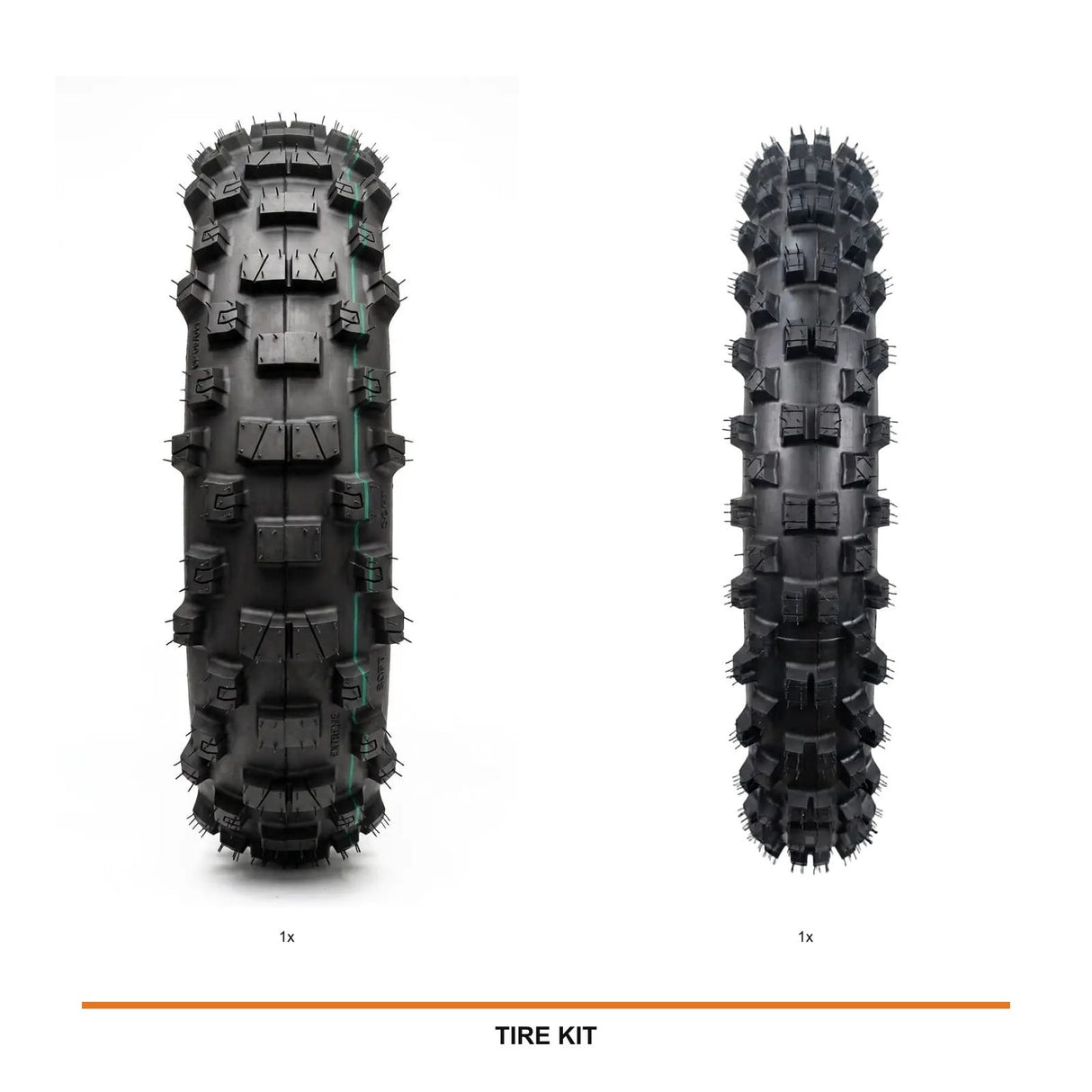 IRON GRIP XC95 Soft Rear + TRX Front Medium kit