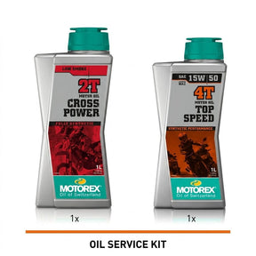 Motorex Cross Power 2T 1L + 15W50 1L kit