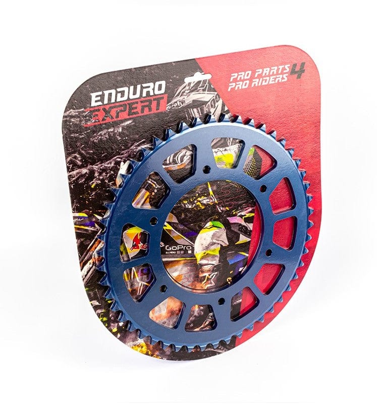 Enduro Expert Rear sprocket 51 Teeth (51T) KTM/Husqvarna/GasGas 1990-2025 520 — Blue