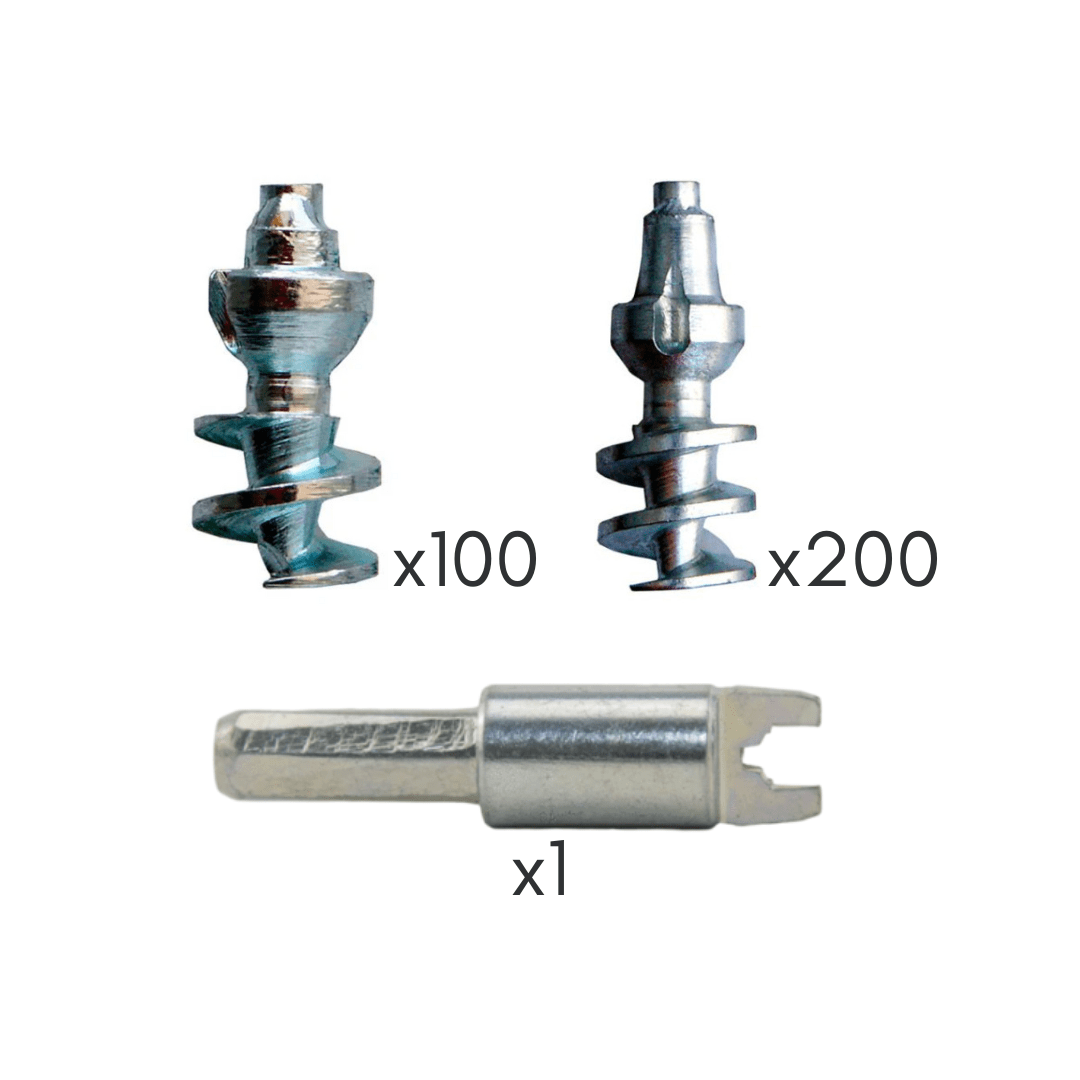 Pachet/Set Cuie/Surube Zapada/Gheata pentru Motociclete Enduro/MX Fata/Spate