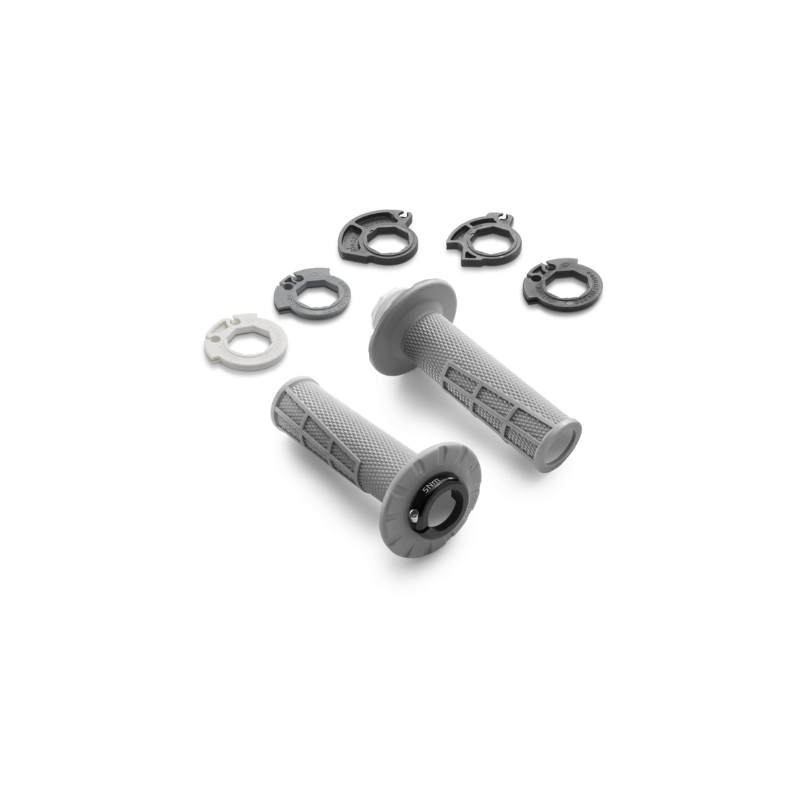 Set Mansoane Decupate Gri cu Lock-On 2017-2025 2T KTM/HUSQVARNA/GASGAS