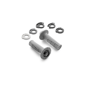 Lock-On Grip Set for KTM Husqvarna GasGas 2017-2026 — Grey