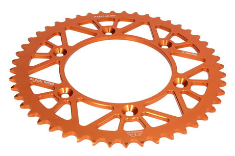 JT Rear sprocket 48 Teeth (48T) KTM/Husqvarna/GasGas 1990-2026 520 — Aluminium Orange