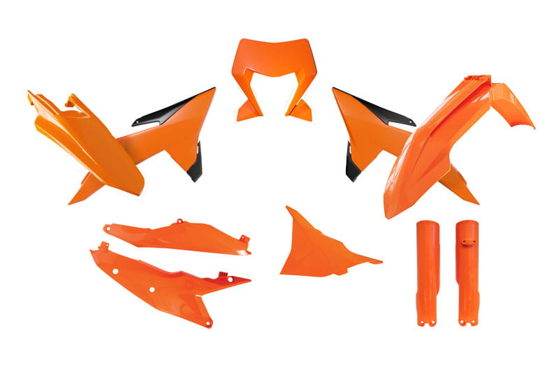 Kit Plastice KTM cu Protectii Furca XC-W 2026 KTM XC-W 125 2026 +8 modele - R-KITKTM-NR0-706