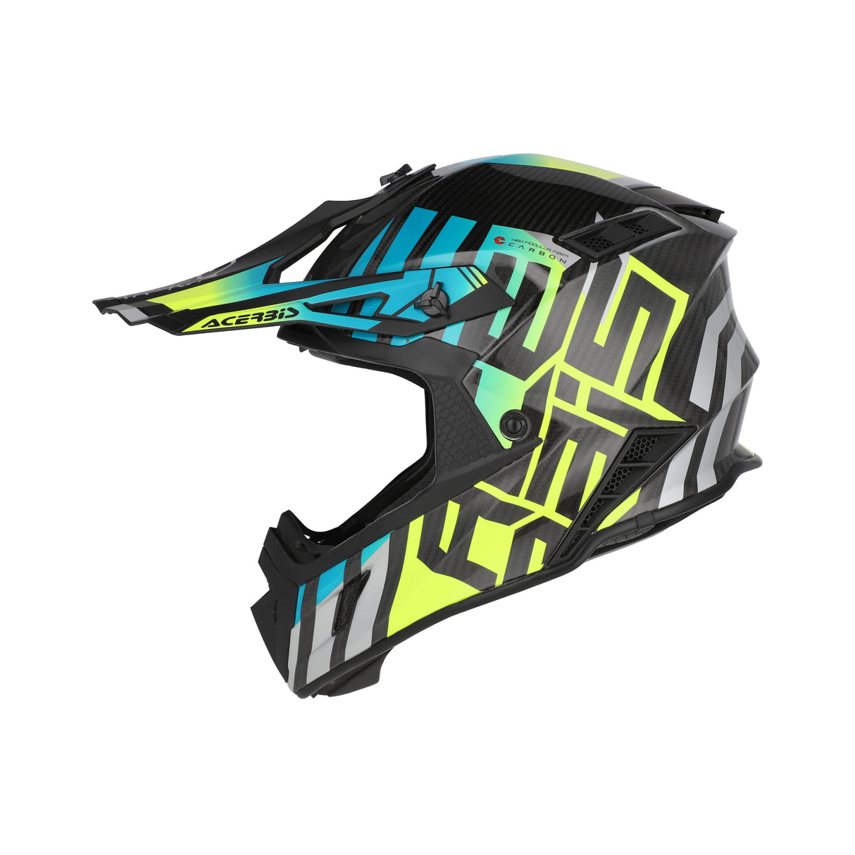 Casca Acerbis Carbon Steel Fluo - 1000g Usoara
