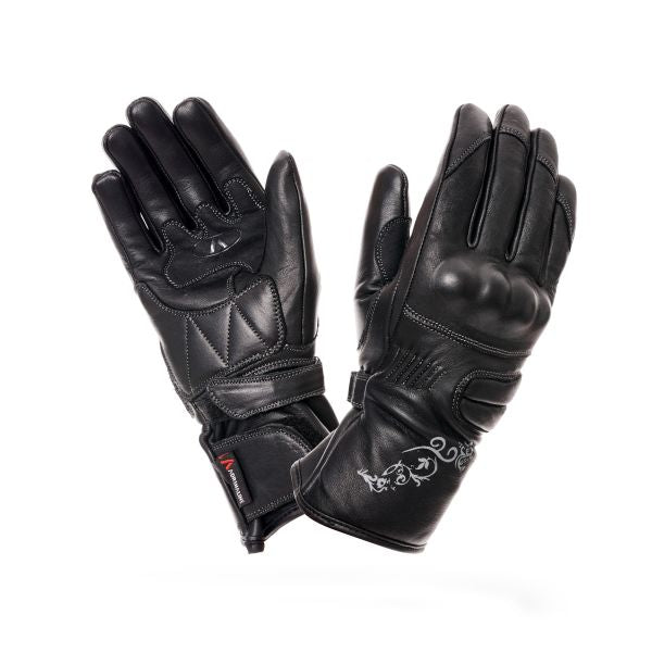 Gloves touring ADRENALINE VENUS PRO 2.0 PPE Black