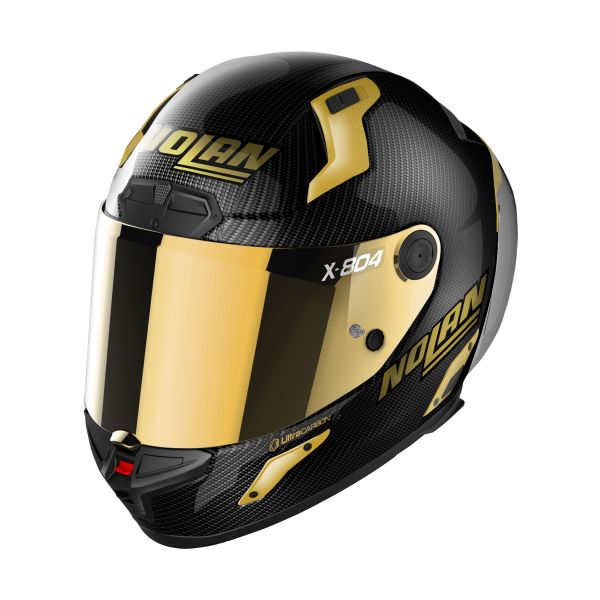 Helmet Integral NOLAN X-804 RS U.C. GOLDEN EDITION black/carbon/golden, unisex