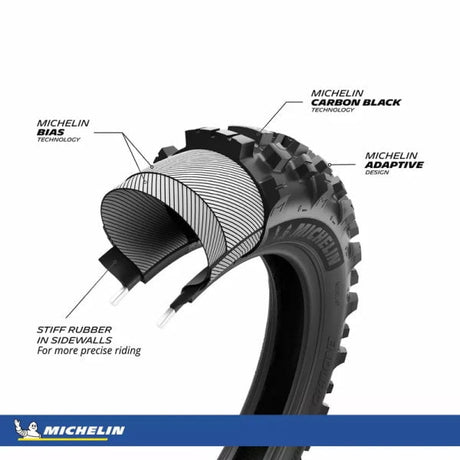 MICHELIN Anvelopa Spate 140/80-18 ENDURO MEDIUM 2 Cross/Enduro (Model Nou)